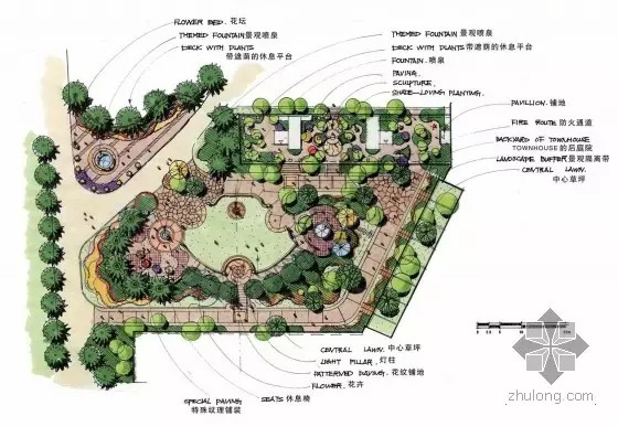 手绘在园林景观设计中的应用与价值，科技成语下的深度分析与实施策略_HD3.863